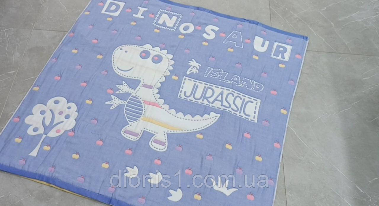 Простирадло дитяче покривало Муслін розмір110х110, фото 1