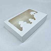 Знижка / *10 шт* / Коробка / *h=6* / 250х170х60 мм / Біла / вікно-НГ-Будинок