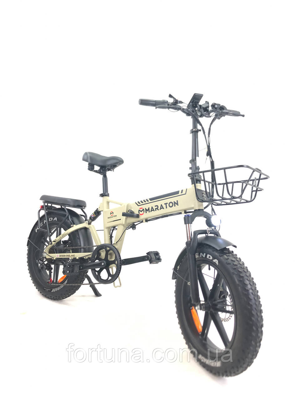 Складаний електровелосипед Fatbike Maraton Trigo 20" (1200W 48V 24Ah)