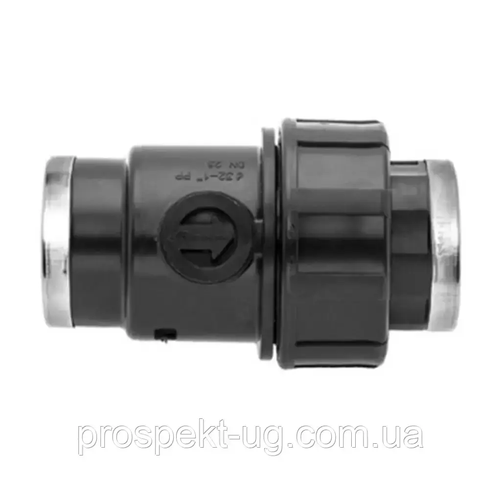 Клапан Ду50 (2") зворотний різьба внутрішня В-В Unidelta, фото 1