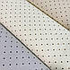 Тканина поплін чорний горошок на сірому (ТУРЦІЯ шир. 2,4 м) (R-FR-0844), фото 3