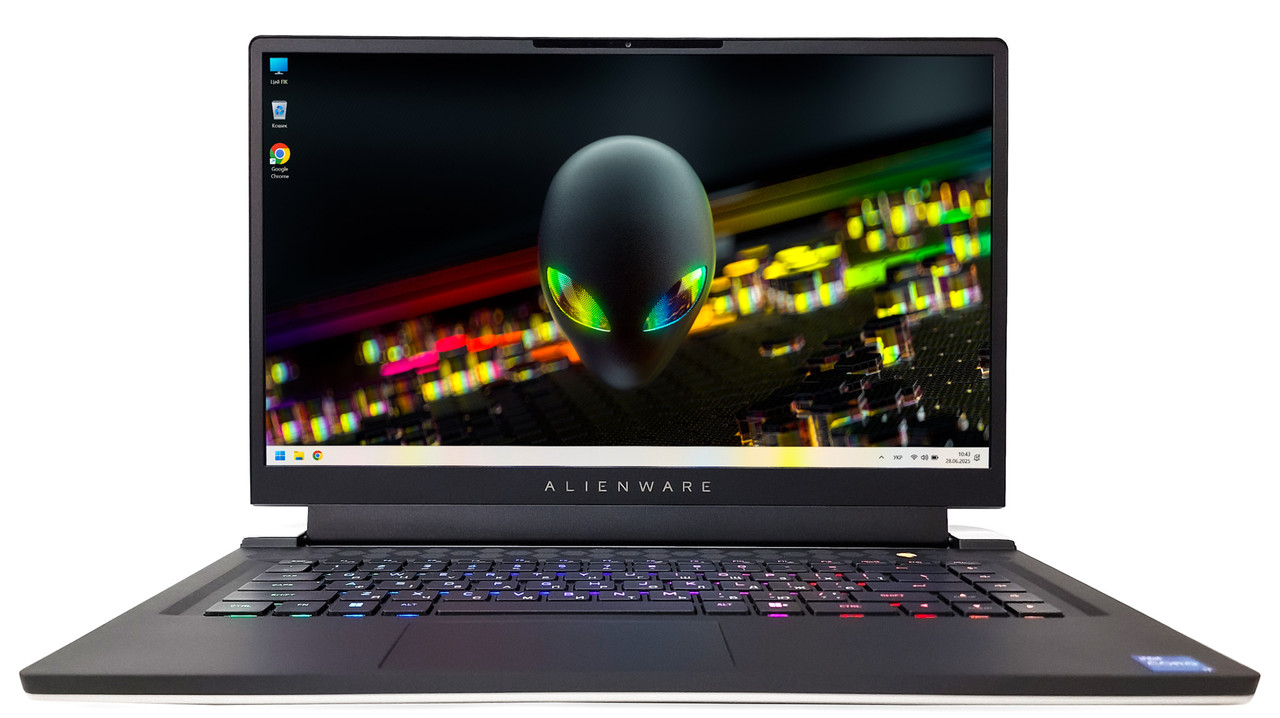 Ноутбук Alienware X15 R2: Core i7-12700H / RAM 32 ГБ / GeForce RTX 3080 Ti, 16 ГБ / SSD 4 ТБ / 15.6" QHD