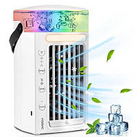 Повітряний охолоджувач міні-кондиціонер YISSVIC СF-002T з RGB підсвіткою