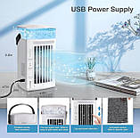 Повітряний охолоджувач міні-кондиціонер YISSVIC СF-002T з RGB підсвіткою, фото 4