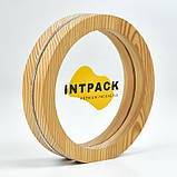 Дерев’яна нагорода з акриловою вставкою 200х195х45 мм, фото 2