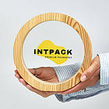 Дерев’яна нагорода з акриловою вставкою 200х195х45 мм, фото 5