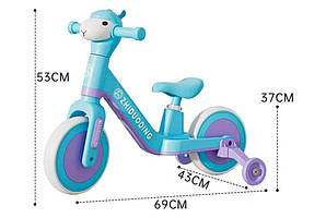 Беговел KML-08 голубий