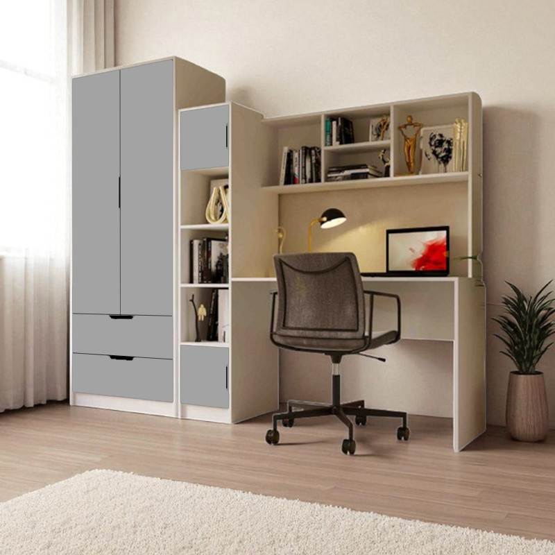 Меблі Тінейджер, комплект меблів в кімнату для підлітка: письмовий стіл, шафа, фото 1