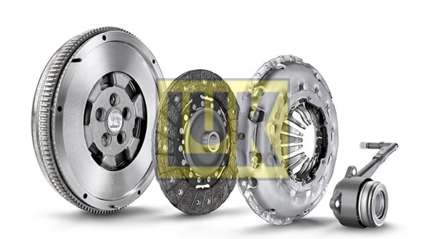 Комплект зчеплення з двомасовим маховиком LUK 600040600 VW SHARAN / TIGUAN 2,0 TDI 07- DMF