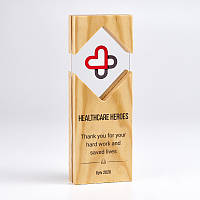 Дерев’яна нагорода із сосни 90х250х35 мм