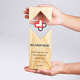 Дерев’яна нагорода із сосни 90х250х35 мм, фото 5