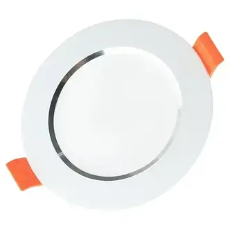 Світильник світлодіодний Biom DF-6W 6Вт білий круглий 5000К (19667), фото 1