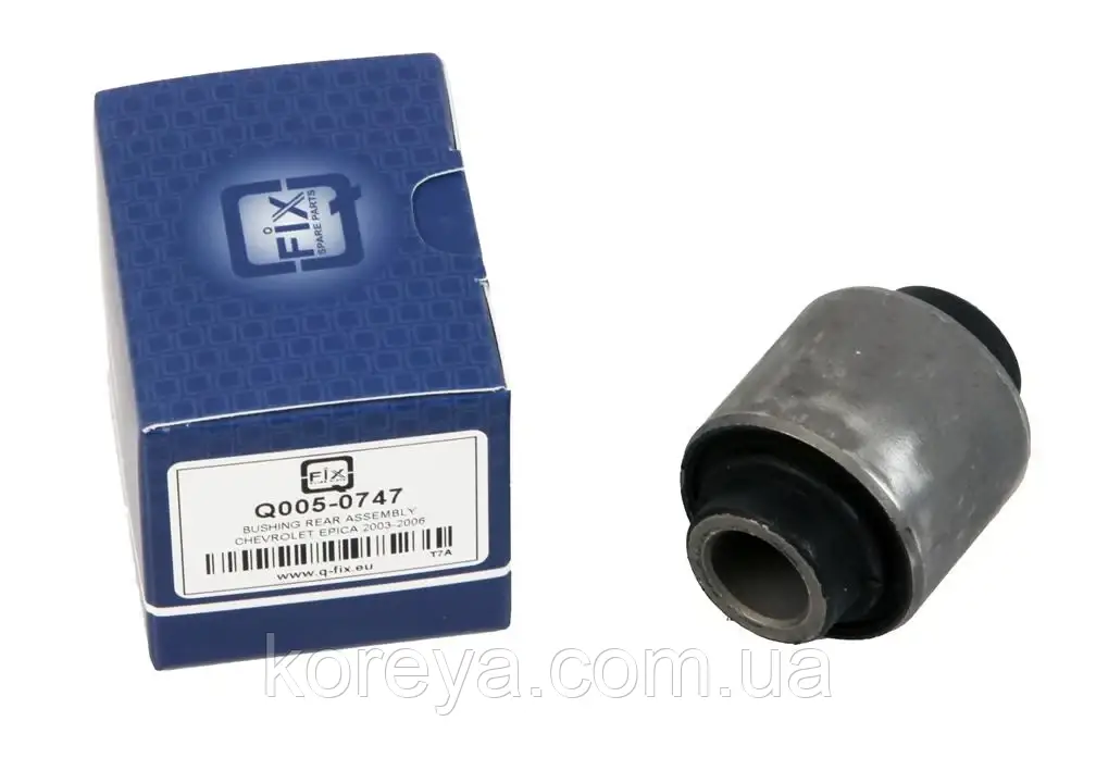 Сайлентблок кулака заднього нижнього Шевроле Епіка Еванда Q-Fix Q005-0747, фото 1
