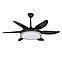 Люстра з вентилятором Ø130 см з пультом LED 80W AeroMax (7947101 (52) BK), фото 5
