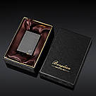 Запальничка бензинова USB Voltwick з імпульсним підпалом голосової та сенсорною активацією LG-811B, фото 4