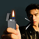 Запальничка бензинова USB Voltwick з імпульсним підпалом голосової та сенсорною активацією LG-811B, фото 6