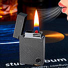 Запальничка бензинова USB Voltwick з імпульсним підпалом голосової та сенсорною активацією LG-811B, фото 9