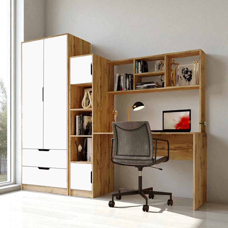 Комплект меблів Тінейджер: письмовий стіл, шафа, меблі в спальну кімнату, фото 1