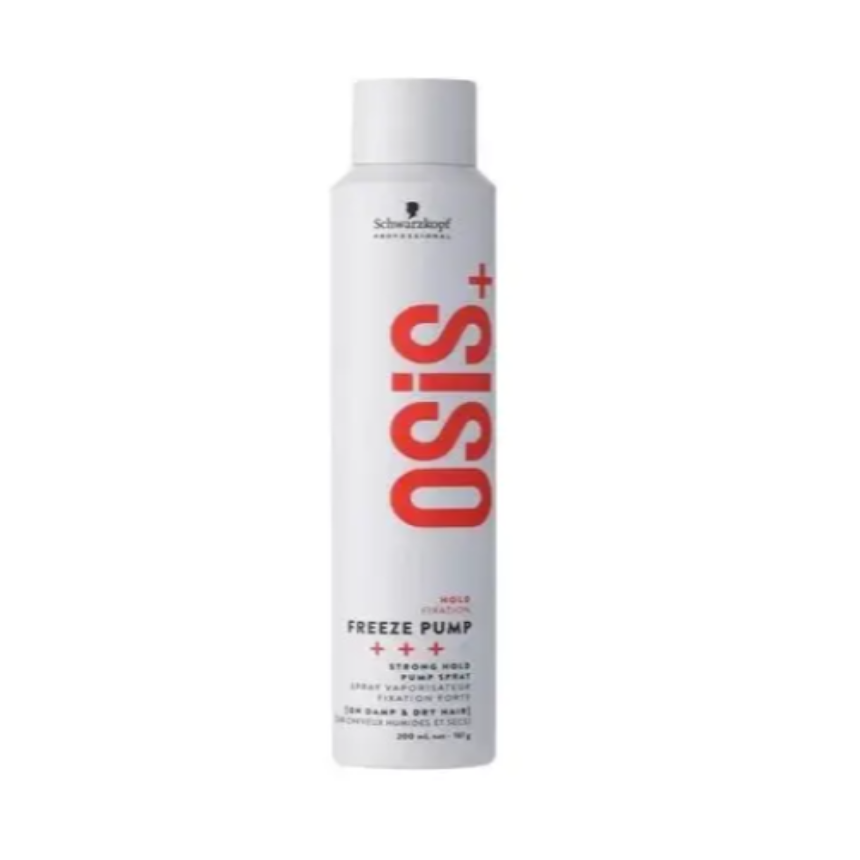 Лак для волосся Schwarzkopf Professional Osis+ Freeze Pump Hairspray сильної фіксації, 200 мл (Sc4)
