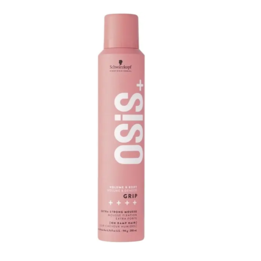 Мус для волосся ультрасильної фіксації Schwarzkopf Professional OSIS MS Grip, 200 мл (Sc11)