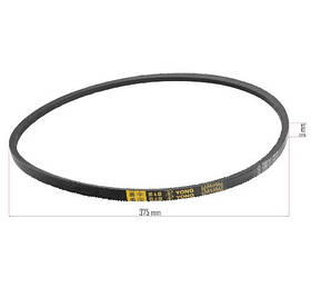 Приводний клиновий ремінь 750 мм для бензокосарки Powermat PM-KSS-700SH-PA пас натяжний косарки