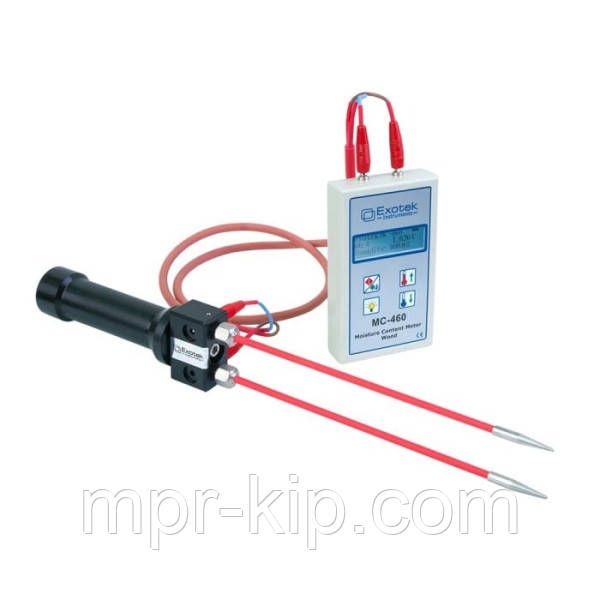 Вологомір тирси та паперу EXOTEK MC-460 з виносним датчиком S-10P, Німеччина, фото 1