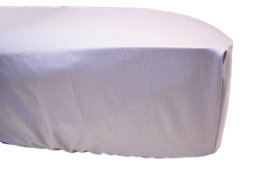 Простирадло на резинці Сатин гладкофарбований Ліловий