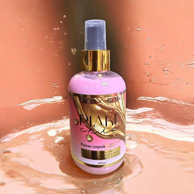 Soika Крем-спрей для волосся "Рідка праска" Миттєве розгладження, еластичність та блиск, 200 мл, фото 1