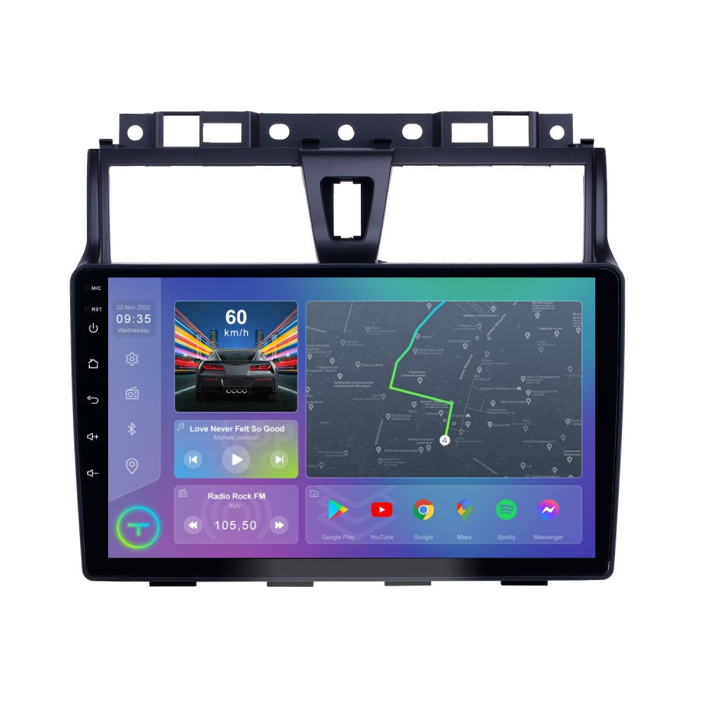 Штатна магнітола TORSSEN Geely Emgrand EC7 2014-2016/Emgrand 7 2016+ FL9 4+64Gb 4G Carplay DSP