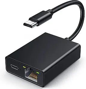 Адаптер Перехідник Micro USB — RJ45 Ethernet 1000Mbps