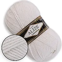 Пряжа Alize Lana Gold  Білий №55