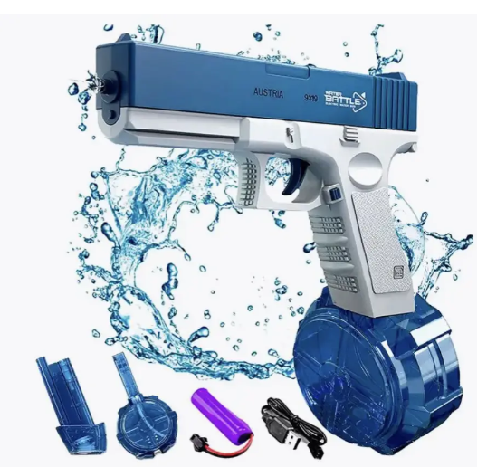 Водний пістолет Глок Glock на акумуляторі, фото 1