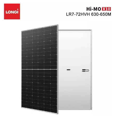 Сонячна панель Longi Solar LR7-72HVH-645M 645W монокристалічна, фото 2