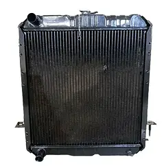 Радіатор охолодження мідний 3-рядний Isuzu, Богдан Е2 (530*525*32/43)