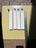 Фторопластова пластина 180 х 33 х 13мм    160грам