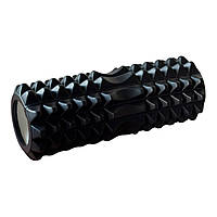 Массажный ролик 33х13 см чорний SG02B
