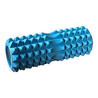 Массажный ролик 33х13 см голубий SG02BL