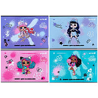 Альбом "Kite" 12арк. УФ лак+глітер LO25-241