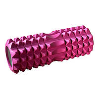 Масажний ролик 33х13 см рожевий SG02P