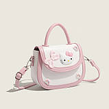 Дитяча сумочка Hello Kitty 10574 крос-боді рожева, фото 3