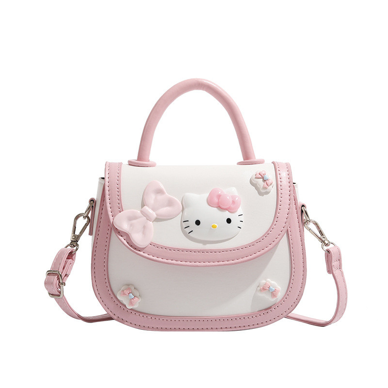 Дитяча сумочка Hello Kitty 10574 крос-боді рожева, фото 1