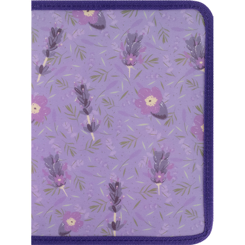 Папка обємна на блискавці А5+ "Axent" Lavender 1805-39-A