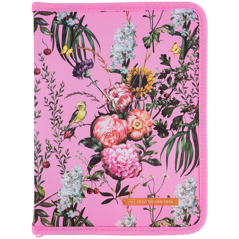 Папка обємна на блискавці А5+ "Axent" OS 1805-34-A