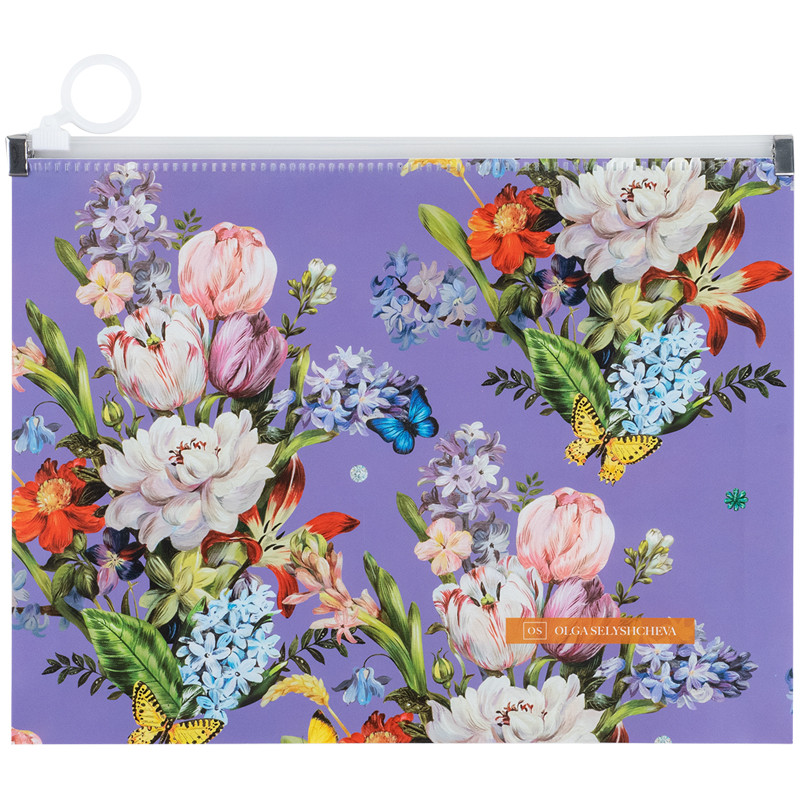 Папка на блискавці zip-lock А5+ "Axent" OS 1498-35-A, фото 1