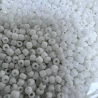 Бісер білий матовий Розмір 2мм Ціна за 10гр