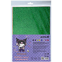 Картон кольор. А4 Kite з глітером 8арк. 8кол. HK24-422