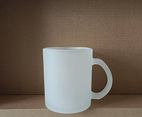 Чашка для сублімації скло 300 мл (матова зовні)