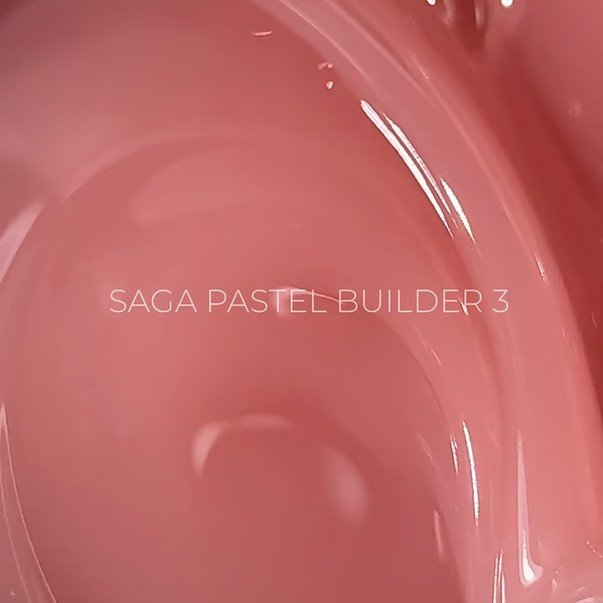 Гель для нарощування нігтів Saga Professional Builder Gel Pastel Color №3,15 мл