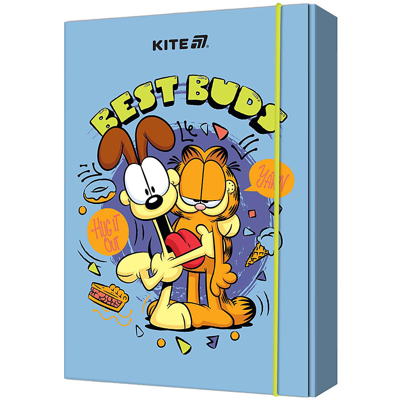 Папка учнів.карт."Kite" В5 на рез. GF25-210