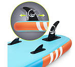 Надувная доска для SUP TSUNAMI 320 СМ с аксессуарами, фото 4
